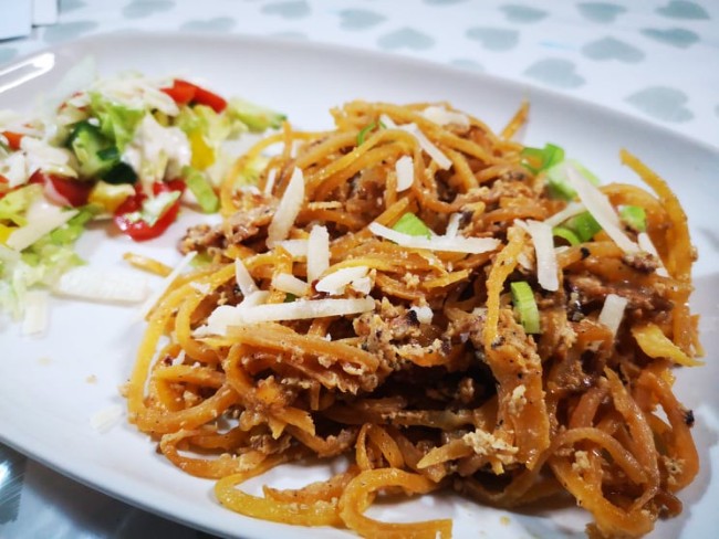 Image of Pumpkin Spaghetti Carbonara