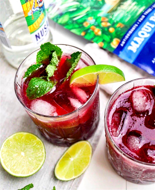 Image ofMaqui Mojito with Blackberries