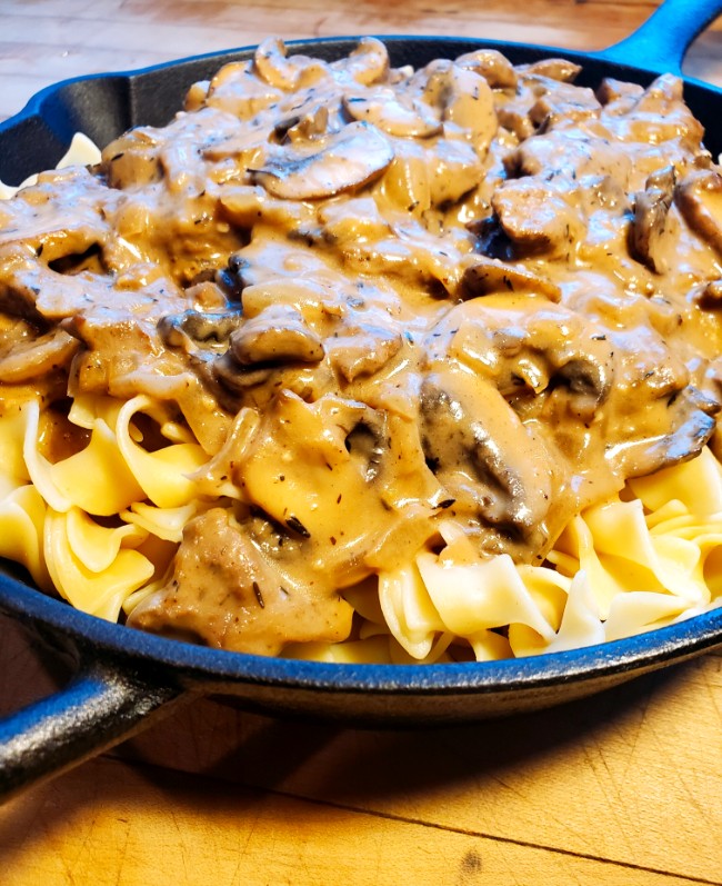 Image of Bone Broth Beef Stroganoff