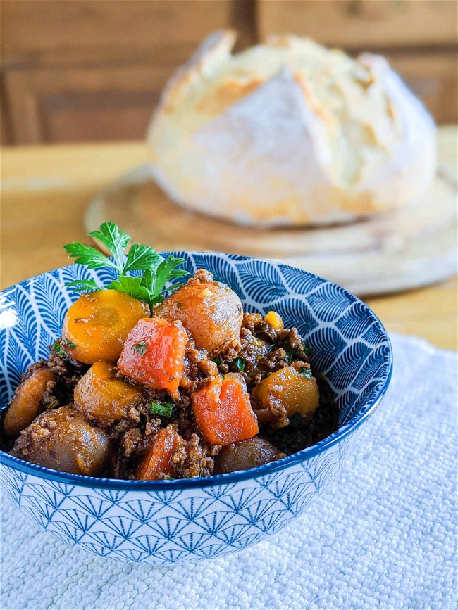 Image of Liz’s Slow Cooker Ground Beef or Venison Stew