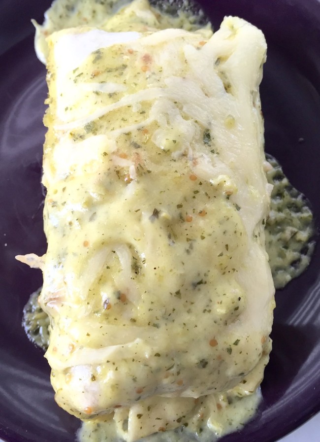 Image of Chicken Burrito's With Salsa Verde And Lime