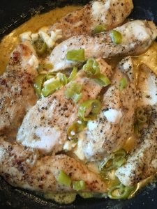 Image of Chicken Tenders with Green Chili Sauce