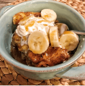 Image of Bread Pudding with Caramel Sauce
