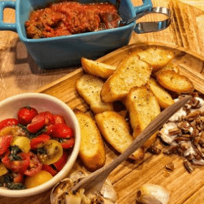 Image of Bruschetta with Roasted Garlic