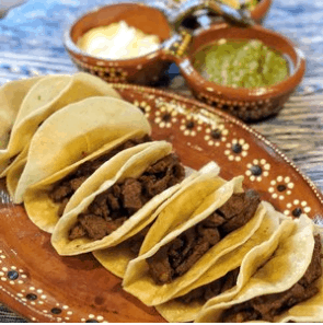 Image of Carne Asada Taquitos or Tacos