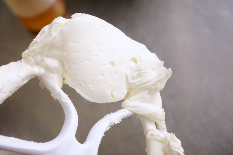 Image of Add butter to the stand mixer with a paddle attachment,...