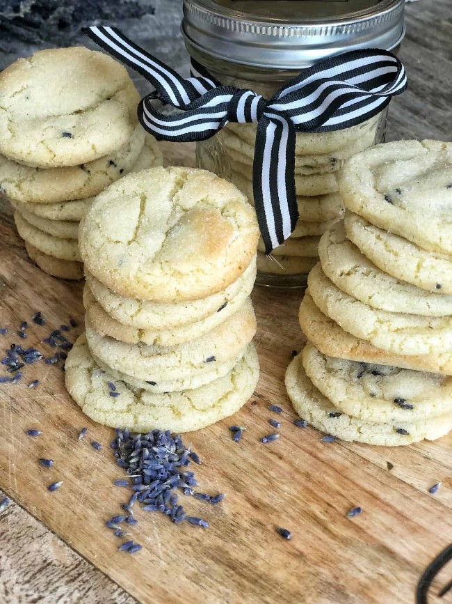Image of Food Nanny Lavender Cookies