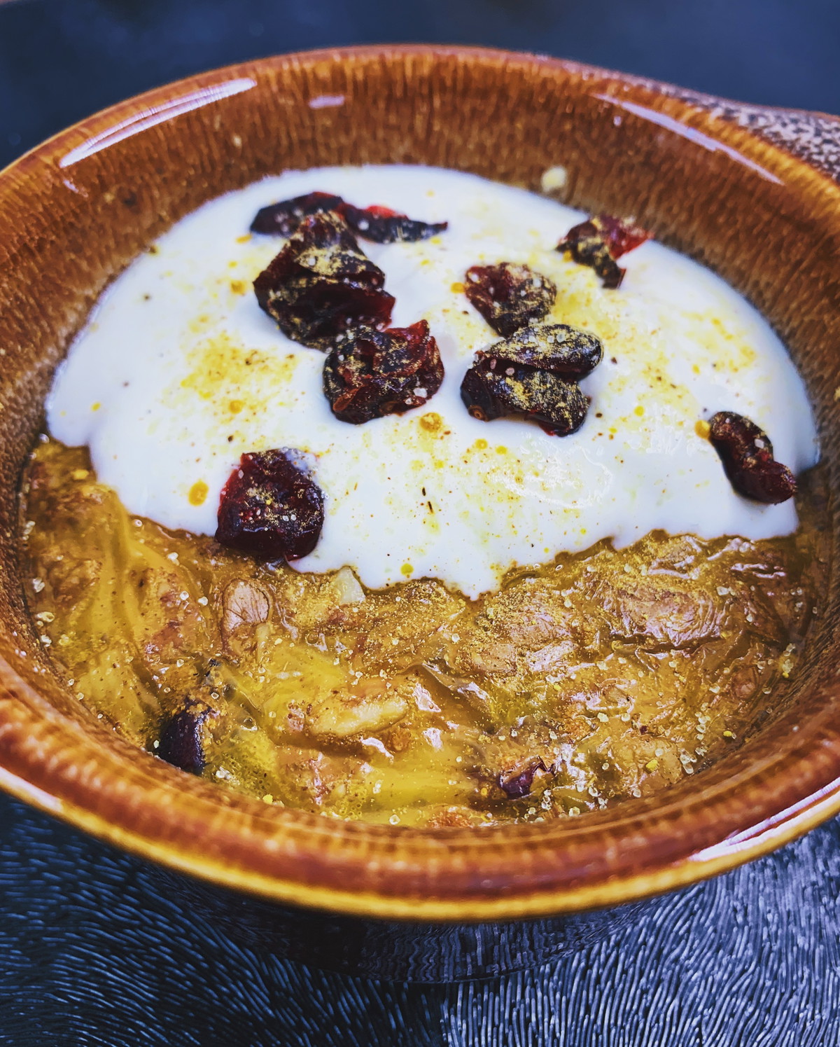 Baked Pumpkin Spice and Custard Oats