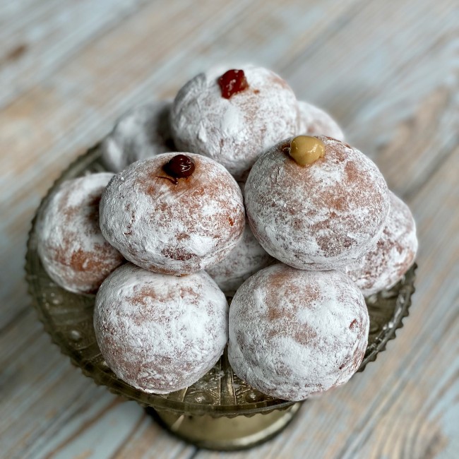 Image of Baked Sufganiyot Donuts
