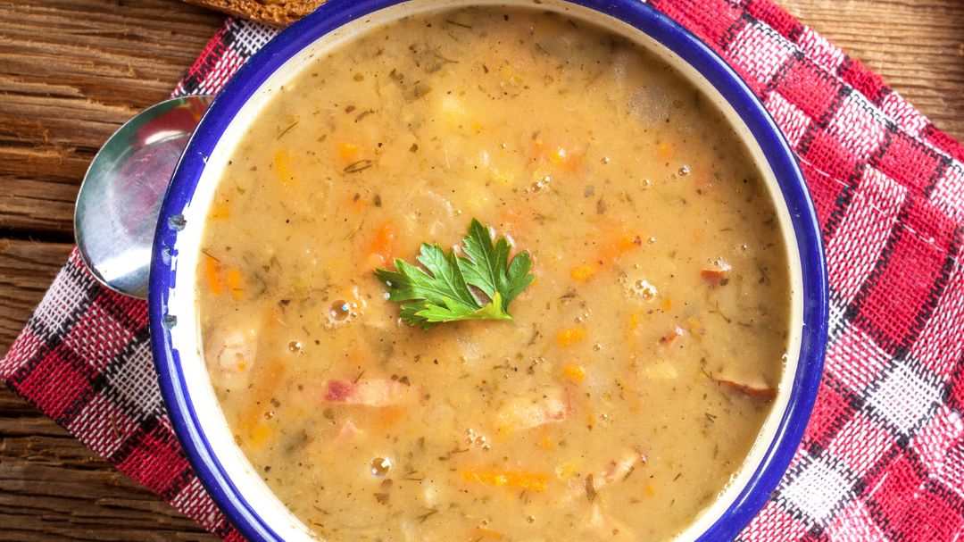 Image of Spicy Jalapeno Split Pea Soup