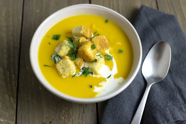 Fall Soup Recipes - Butternut Squash Bisque