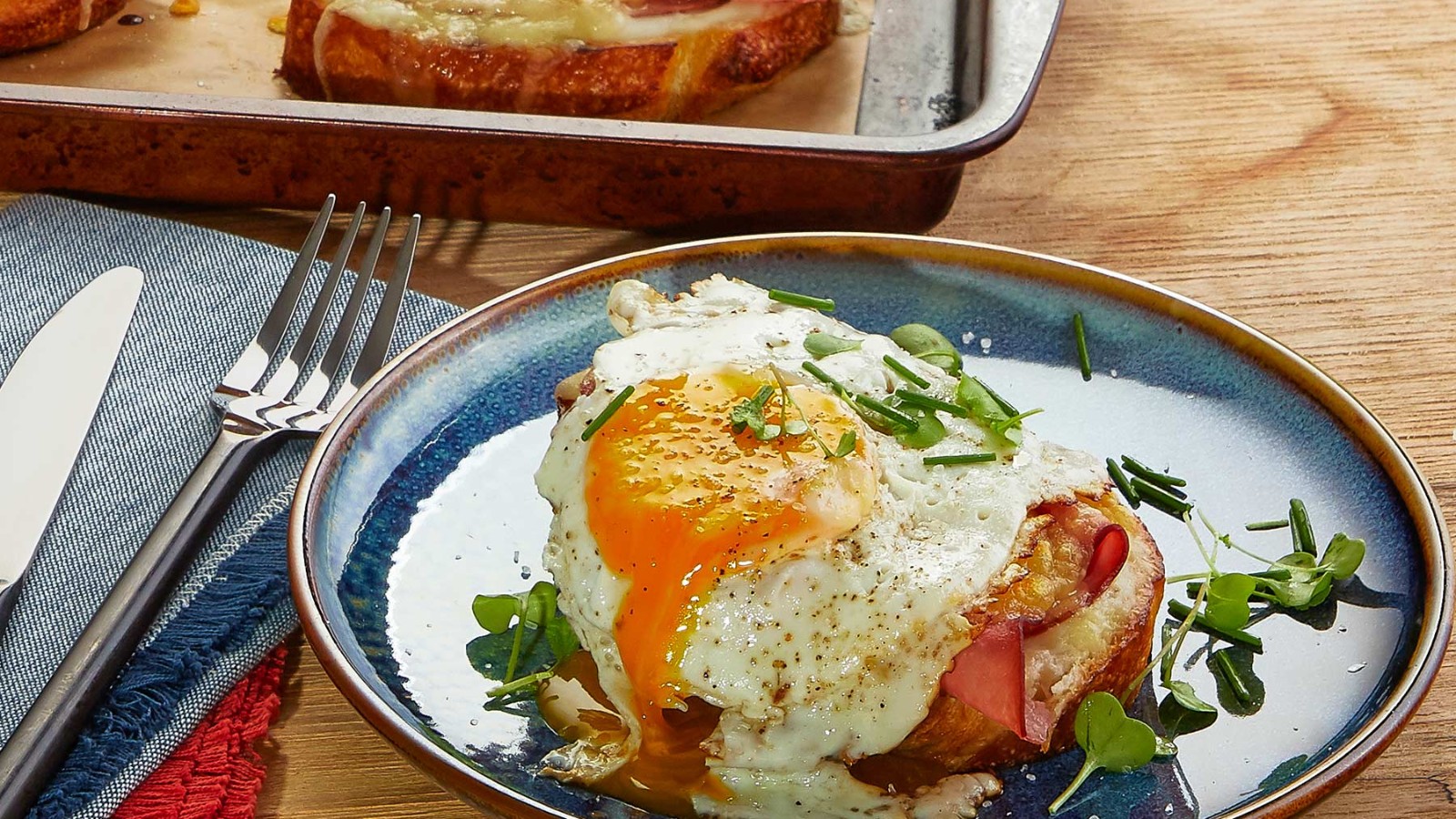 Image of Croque Madame Tartine