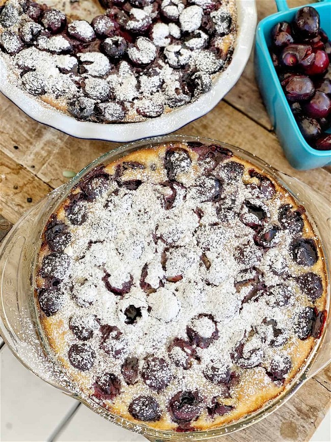 Image of French Cherry Clafouti