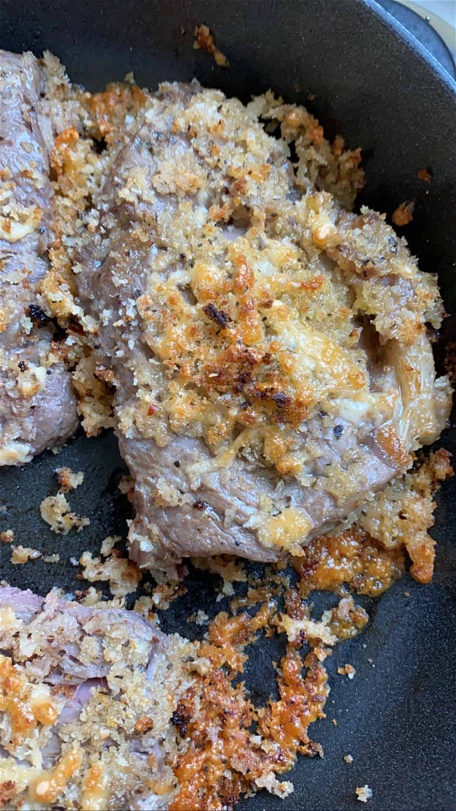 Image of BBQ Cheese Crusted Steak