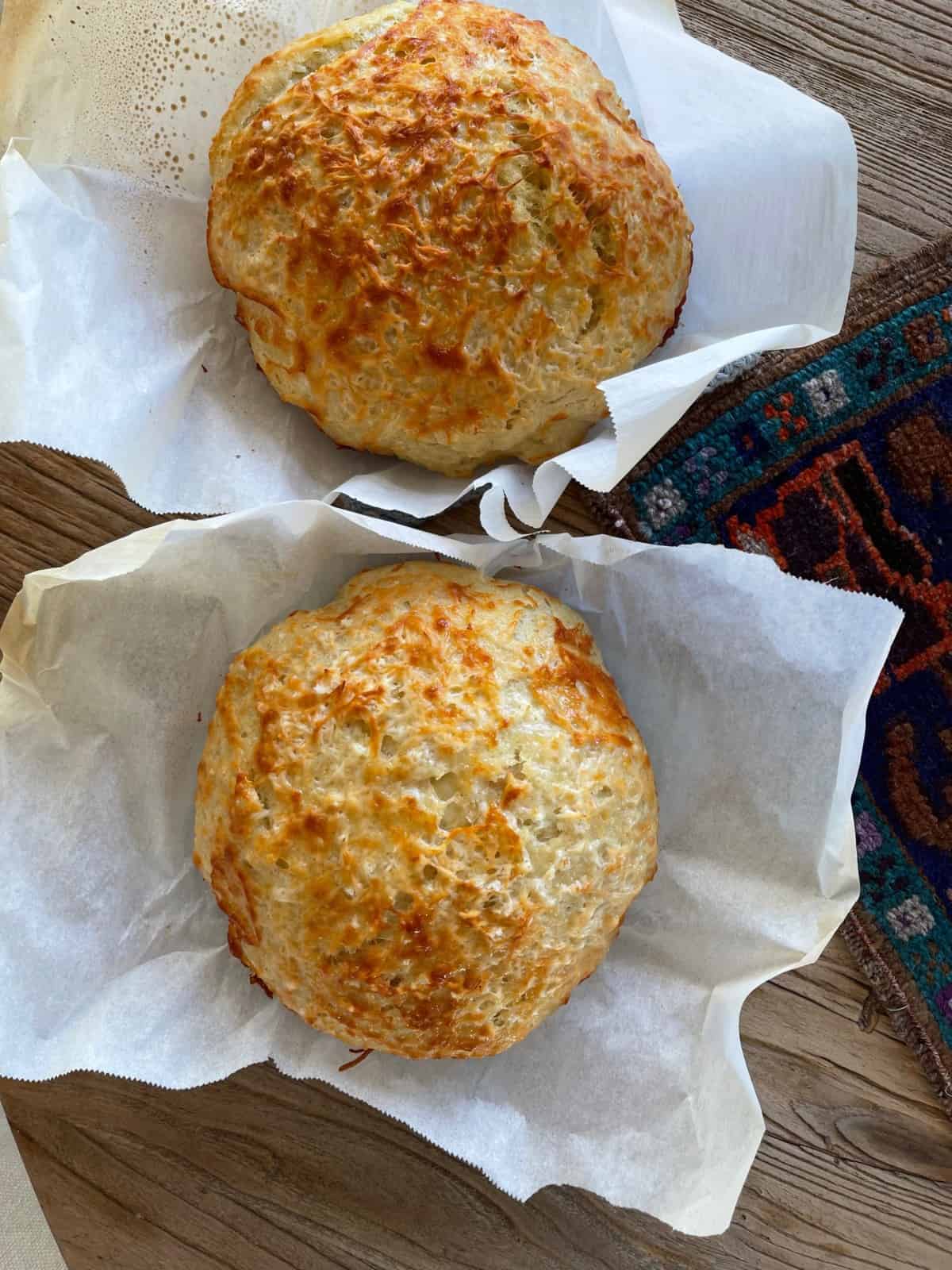 Liz's Asiago Parmesan Artisan Bread