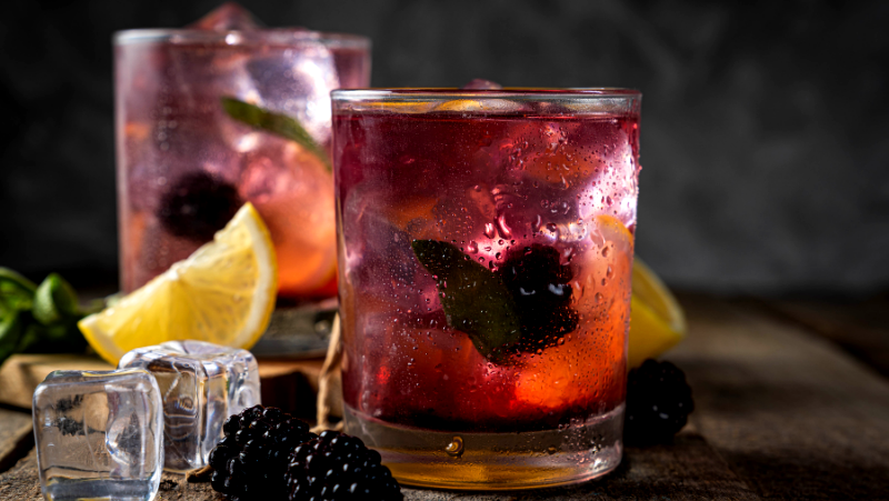 Image of Blackberry Virgin Mojito