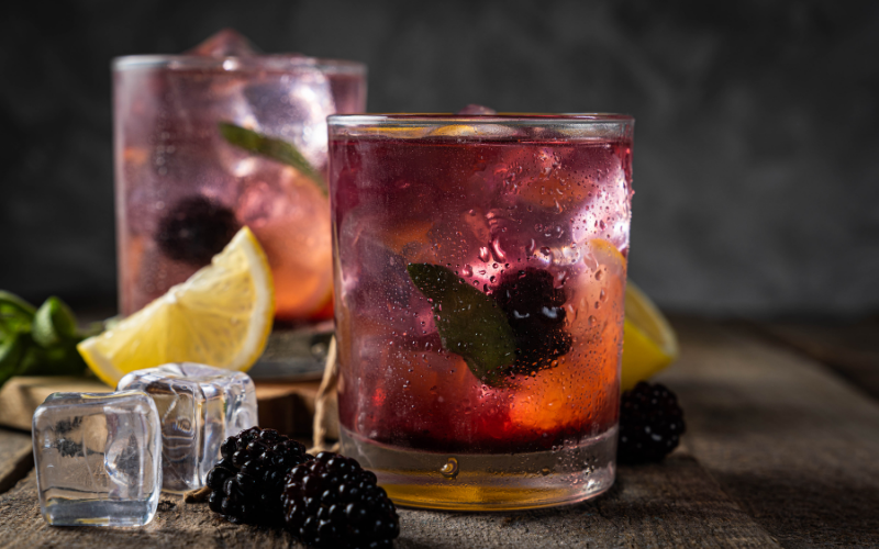 Blackberry Virgin Mojito