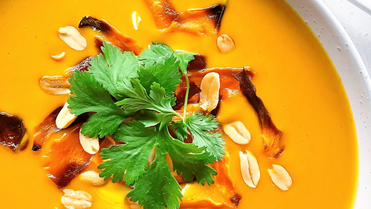 Image of Moroccan Sweet Potato and Fennel Soup with an Asian twist