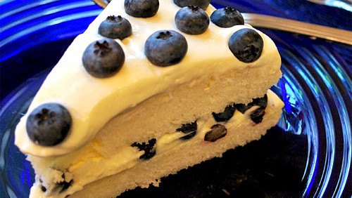 Image of Lemony Cream Layers with Fresh Berries