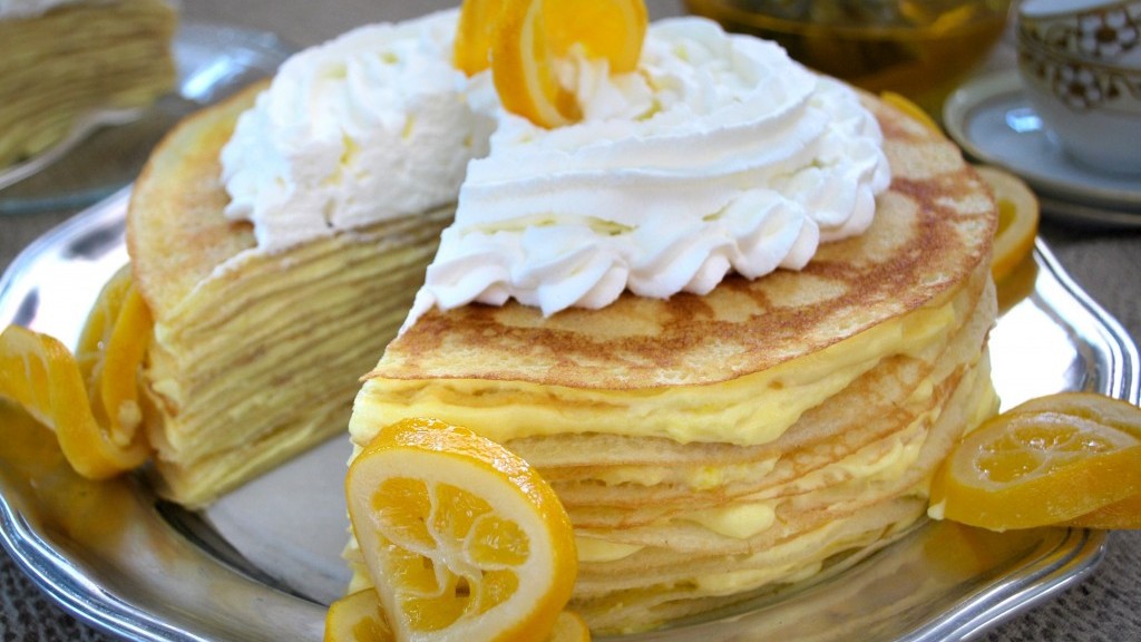 Image of Meyer Lemon Crepe Cake