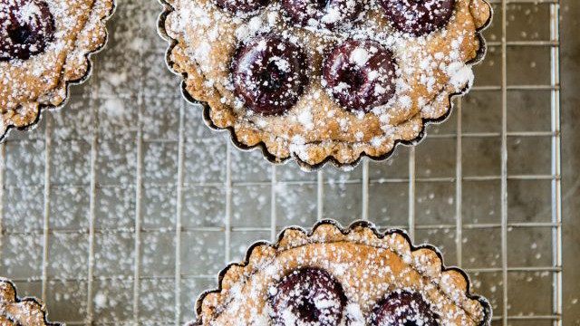 Image of Mini Cherry Frangipane Tarts