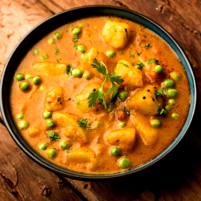 Image of Aloo Matar with Bhuna Masala