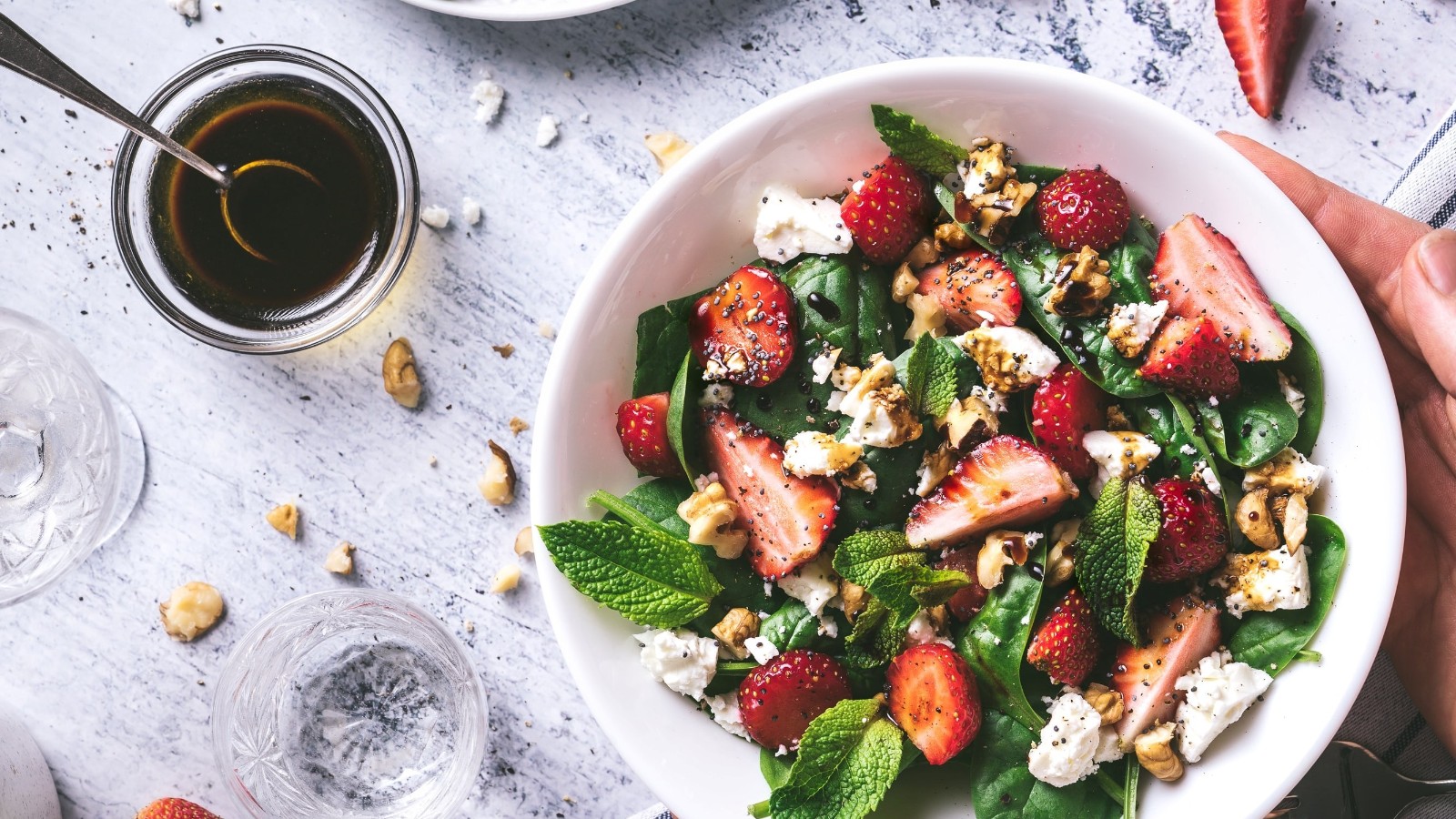 Image of Strawberry Mint Balsamic Salad