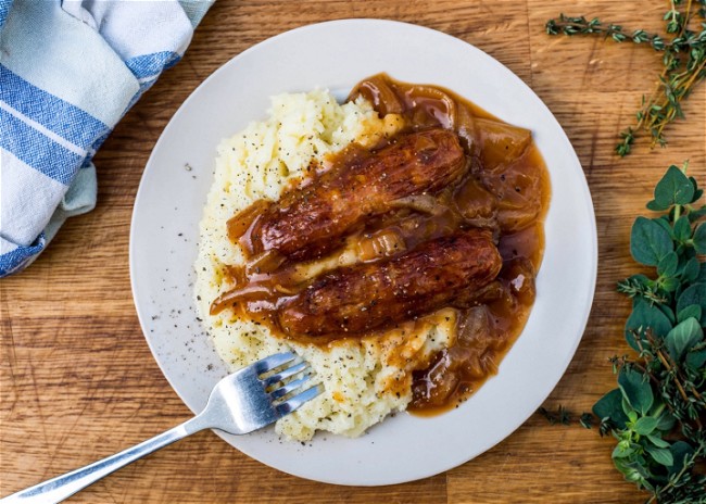 Image of Gourmet Bangers and Mash