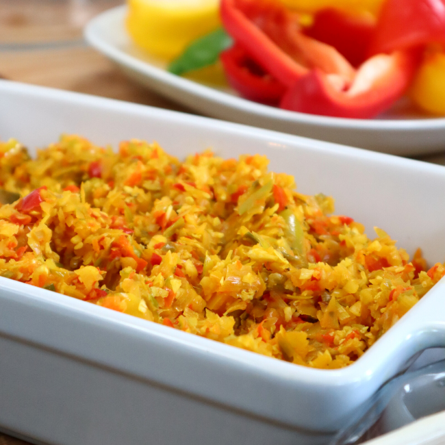 Image of Peppers 4 Ways - Pepper Rainbow Rice