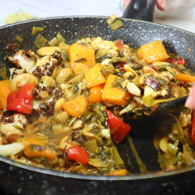 Image of 1 Curry 4 Ways - Roast Vegetables & Nut
