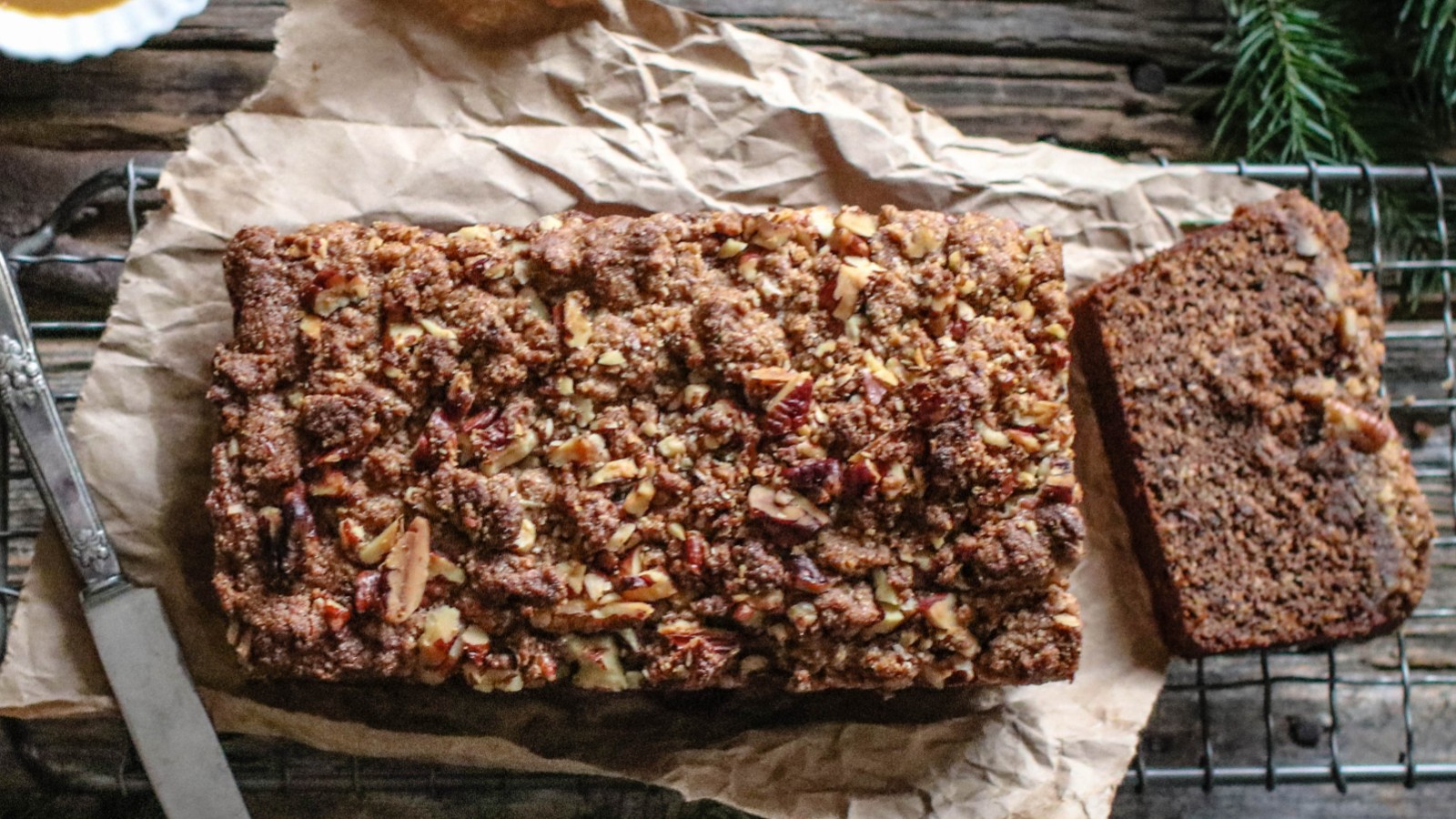 Image of Paleo Sweet Potato and Maple Streusel Coffee Cake