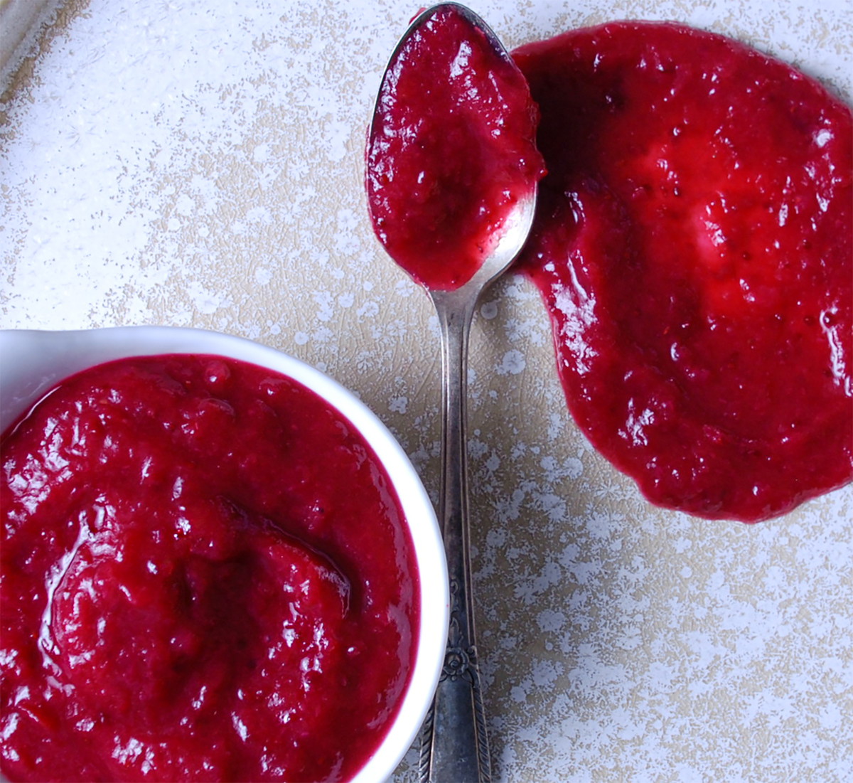 Savory CranApple Butter
