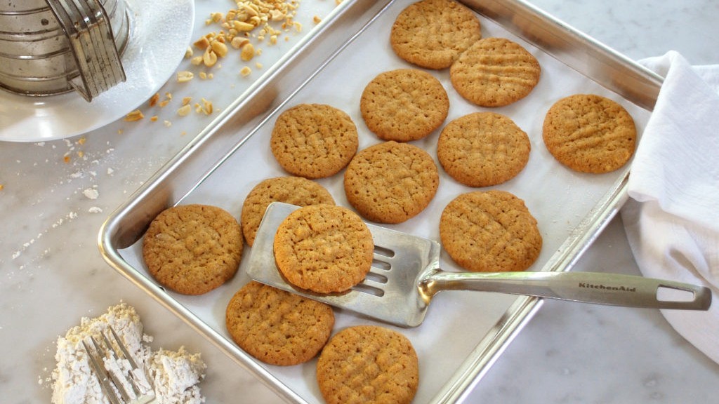 Image of Peanut Butter Cookies with Bread Mix
