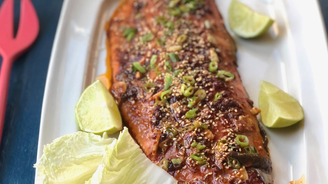 Image of Brown Butter and Soy Baked Salmon 