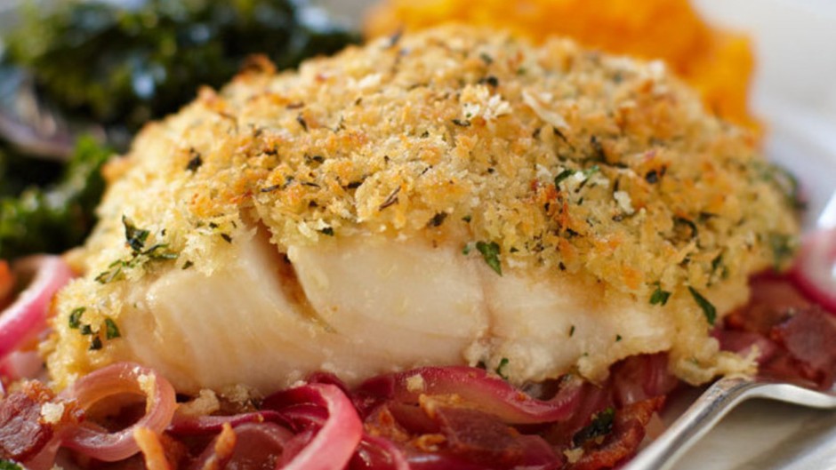 Image of Thyme-Crusted Alaska Sablefish