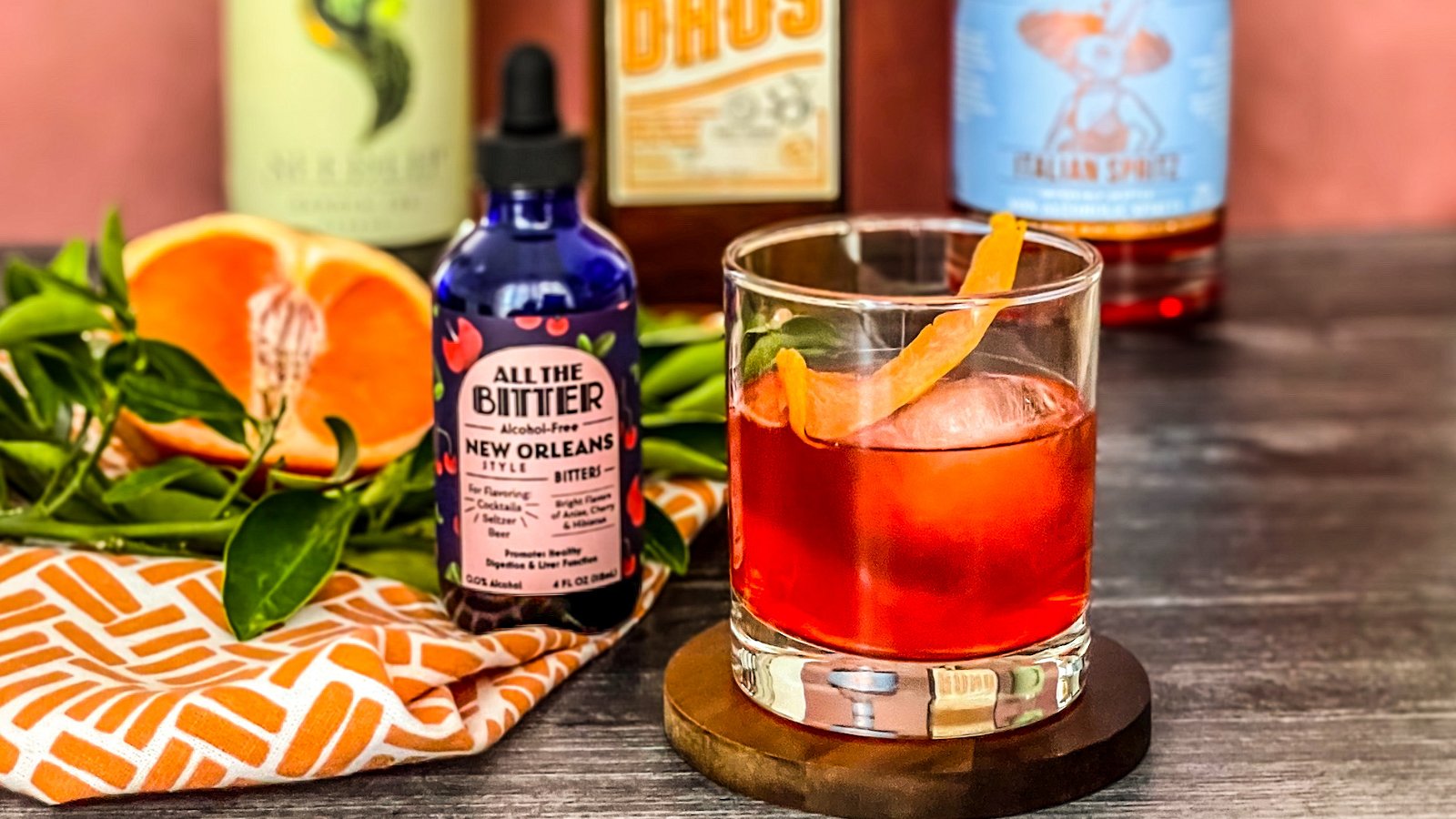 Garden Negroni (Non-Alcoholic Cocktail Recipe) – All The Bitter