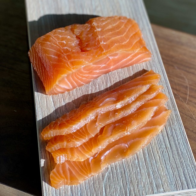 Image of Juniper & Orange Cured Salmon