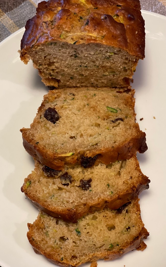 Image of Greek Yogurt Zucchini Bread