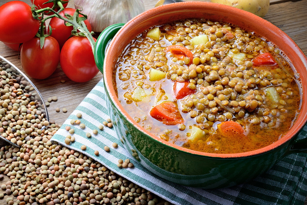 Lencseleves - Hungarian Lentil Soup