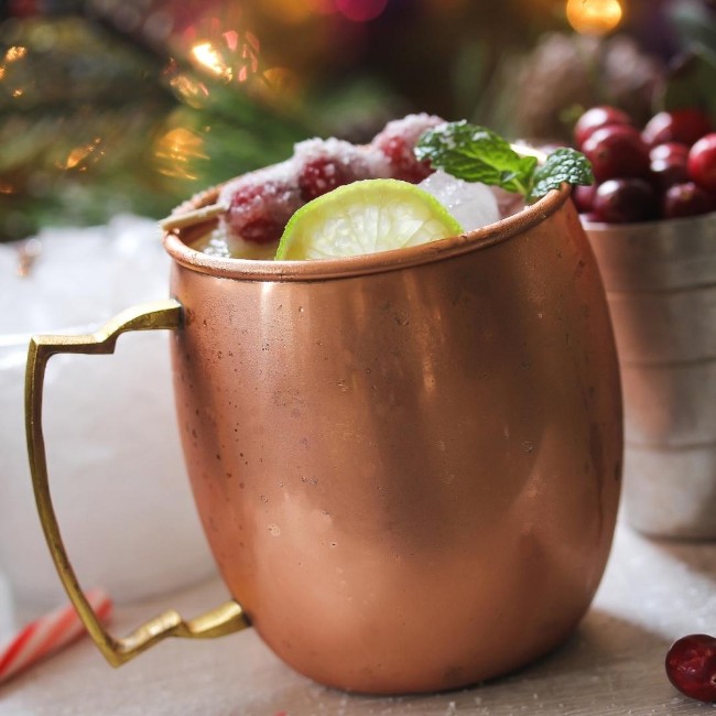 Image of Cranberry Moscow Mule