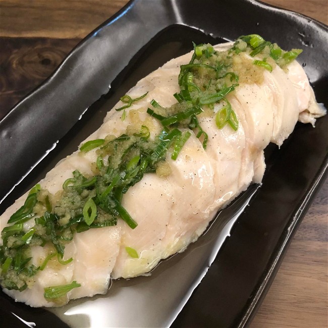 Image of Sous Vide Ginger-Scallion Chicken (includes steaming option)