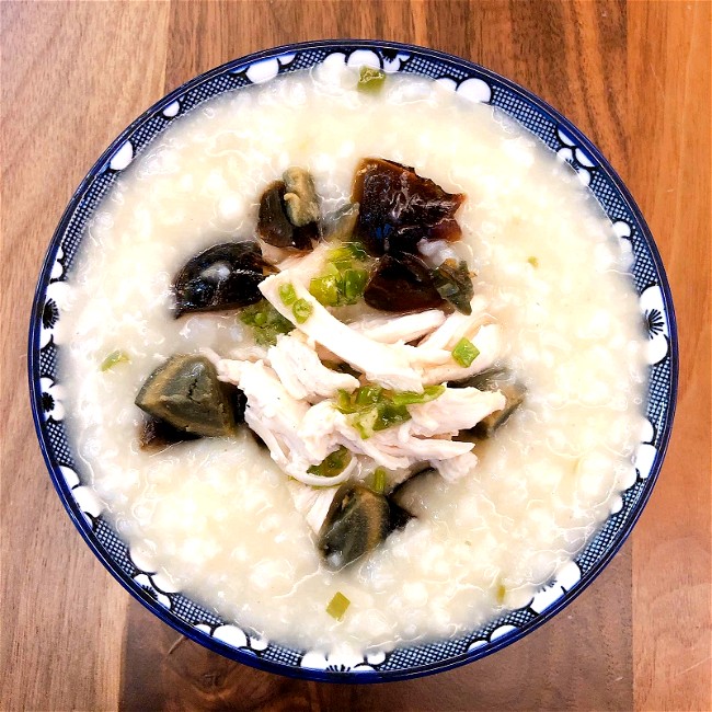 Image of Cantonese-Style Chicken Congee
