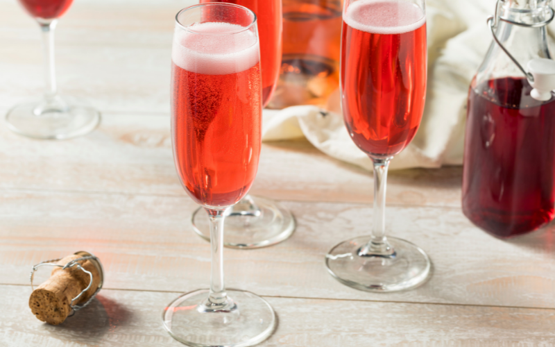 Cranberry Mimosa