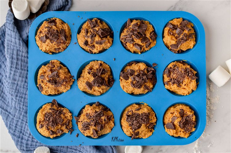Image of Bake your muffins for 25 minutes or until an inserted...