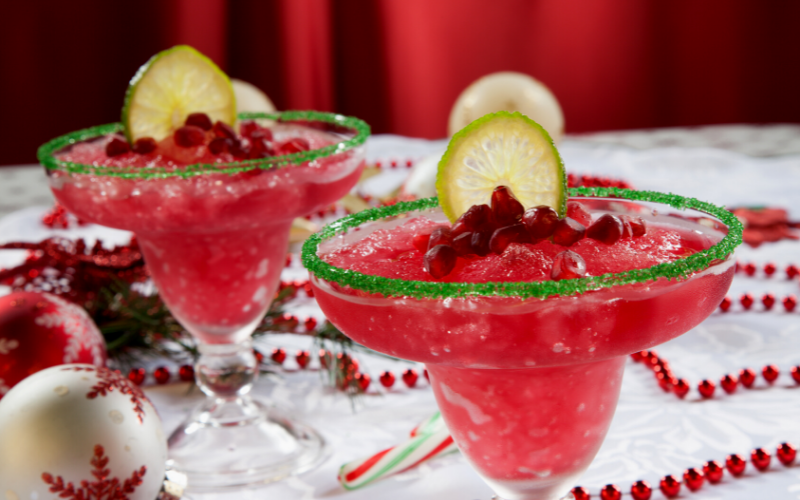 Frozen Pomegranate Margarita