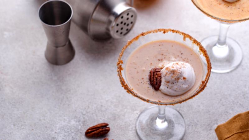 Image of Chocolate Pecan Cream Martini