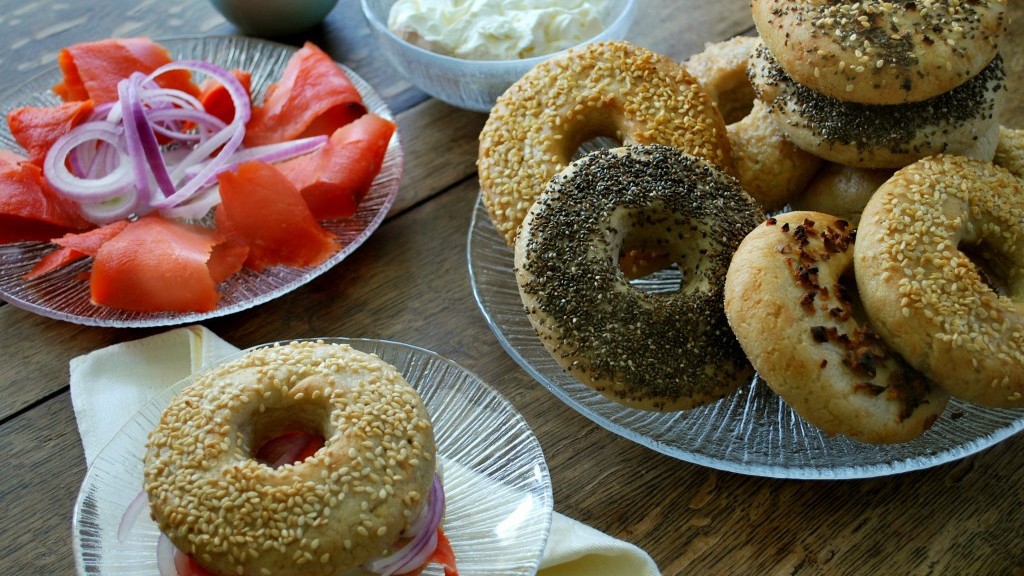 Image of Bagels with Pizza Crust Mix