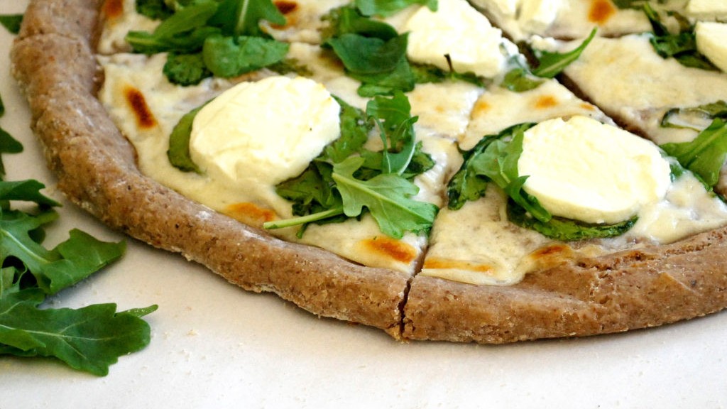 Image of Pizza Crust with Nut Flour Blend