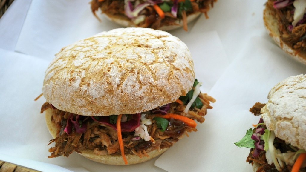 Image of Pulled Pork Sandwich on a Rustic Roll