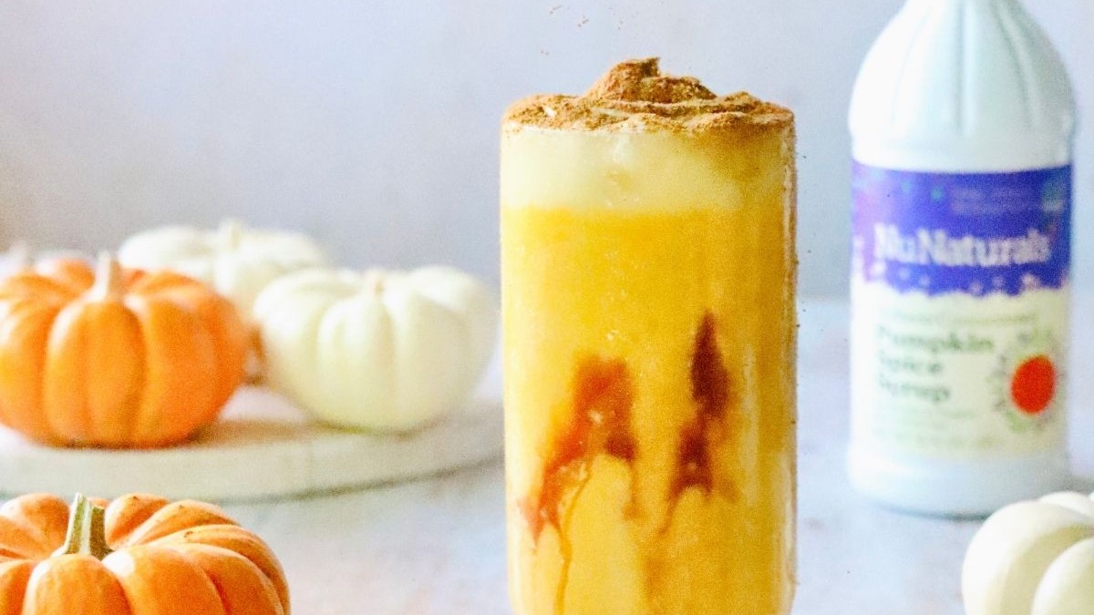 Lightened-Up Pumpkin Spice Milkshake – NuNaturals